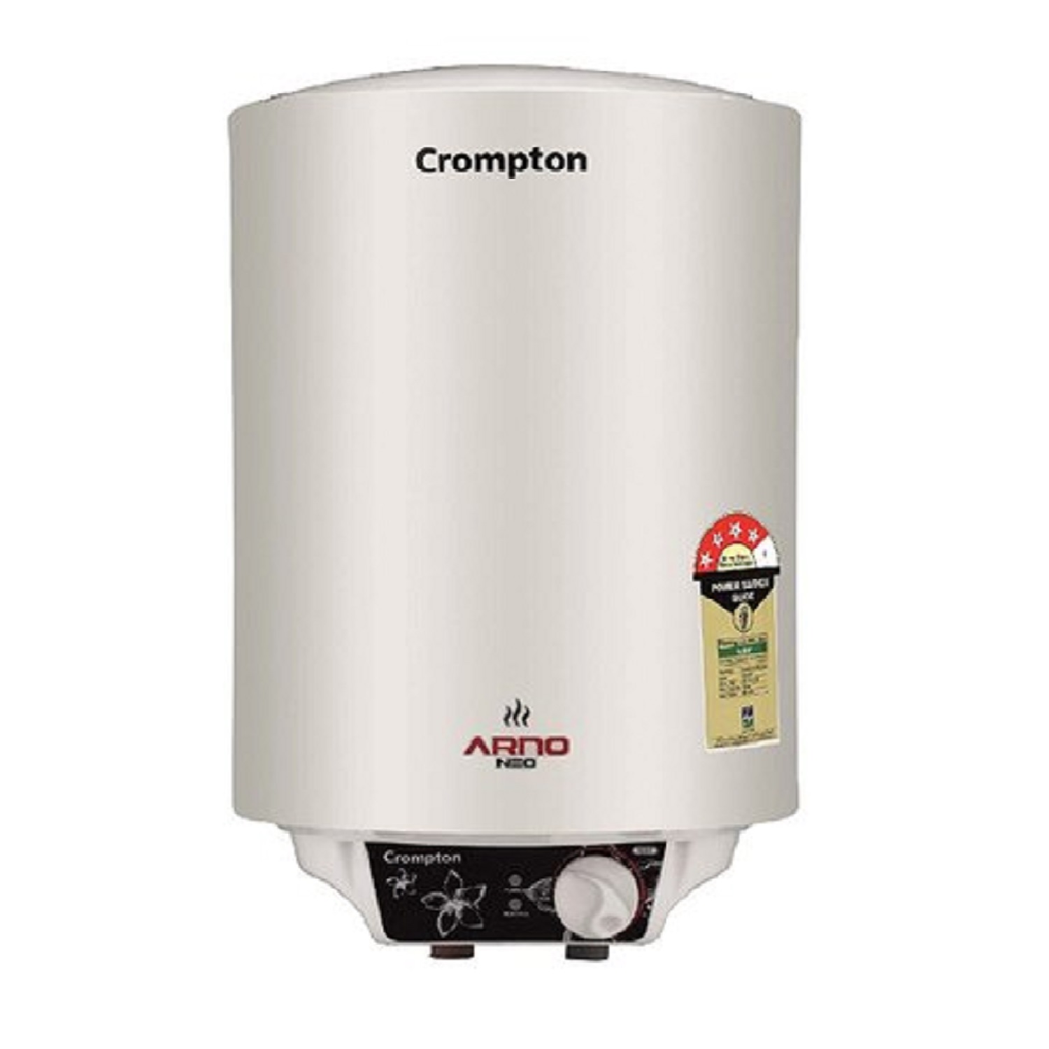 Crompton  GEYSER - SWH-625 25 Litre 8 bar pressure Anodic hard water protection 40% energy saving Capillary thermostat and pressure booster friendly