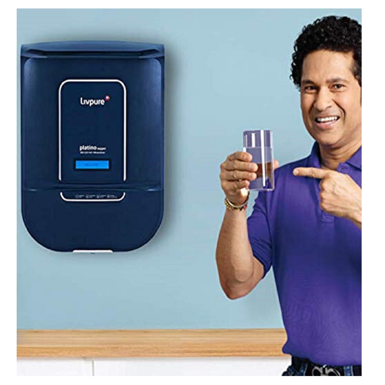 Livpure Platino RO+UF+TDS+TE tank with built-in UV and 29 active copper water purifiers.