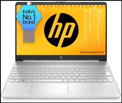 HP Intel Core i3 12th Gen 1215U - (8 GB/512 GB SSD/Windows 11 Home) 15s-fq5007TU Thin and Light Laptop
